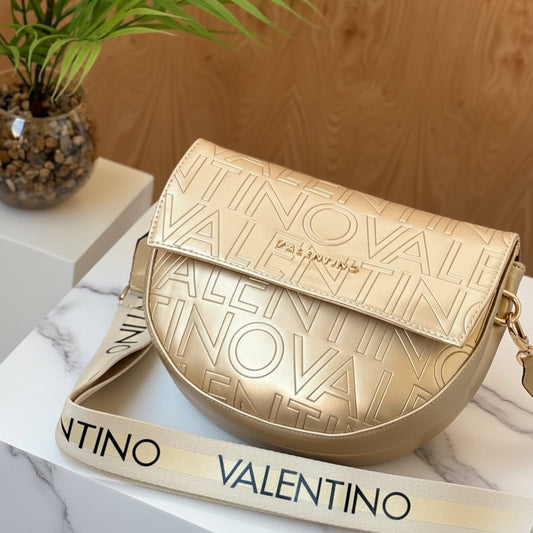 Valentino Embossed Crossbody