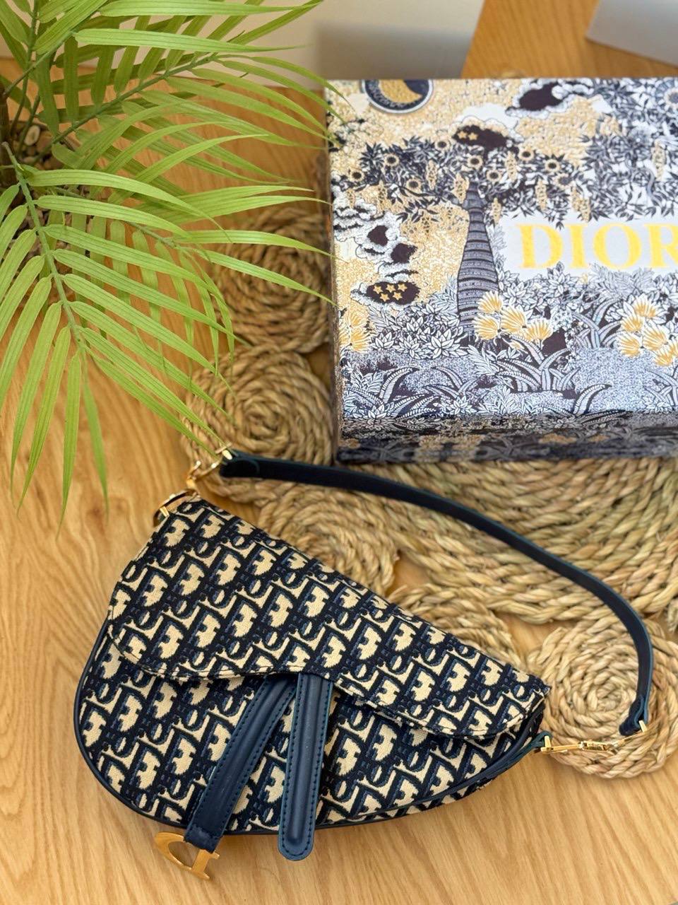 DIOR Hand & Cross Patterned-bag