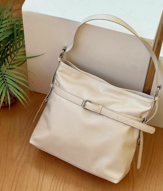 Soft Belted Shoulder Bag