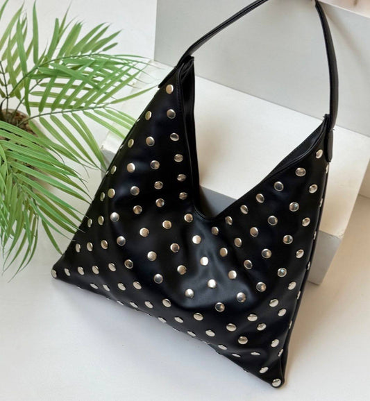 Studded Trendy Shoulder Bag
