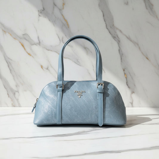 Prada Suede Bowling Bag