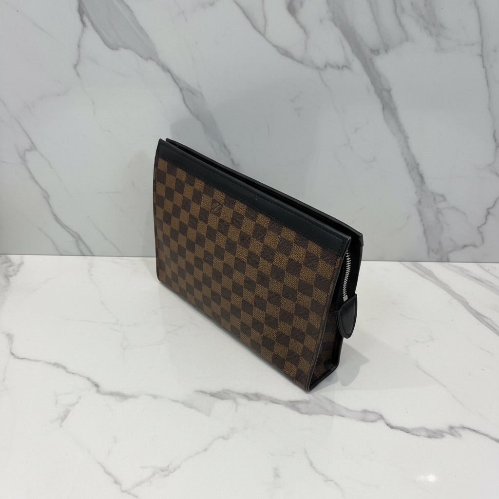 LV Squared Patterned Clutch Bag