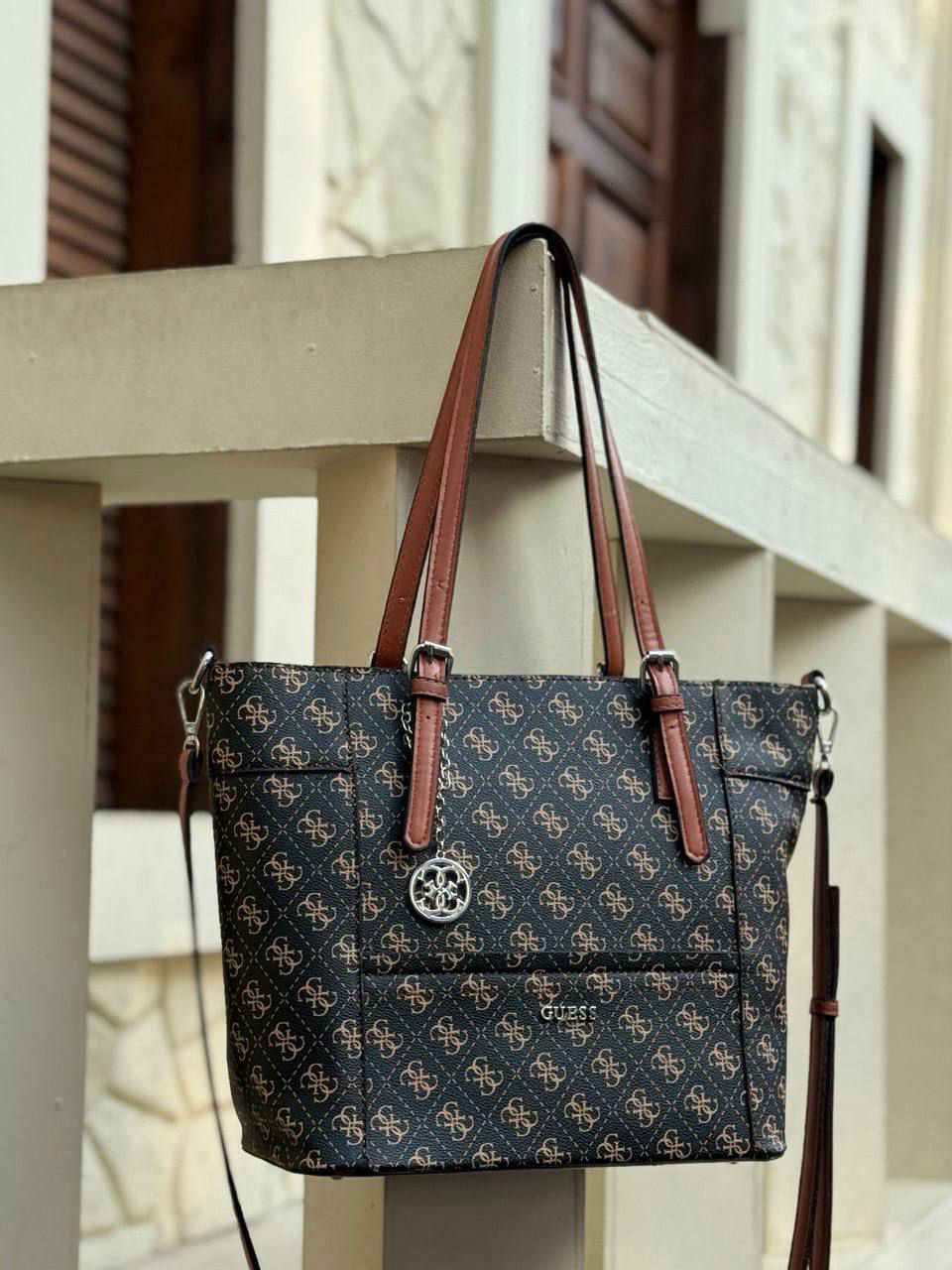 Guess Daryna Peony Tote Bag