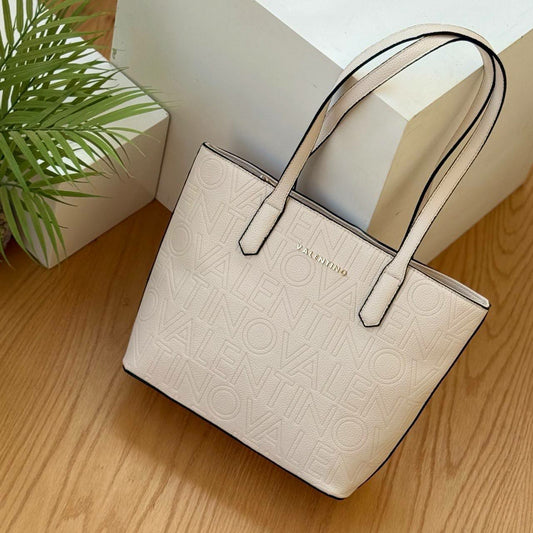 Valentino Laser Printed Tote Bag