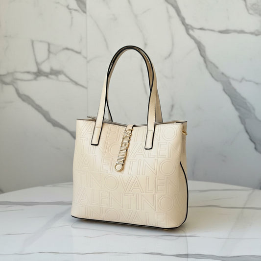 Valentino Laser Printed Tote Bag