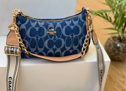 Coach Chains Cross/Hand Bag