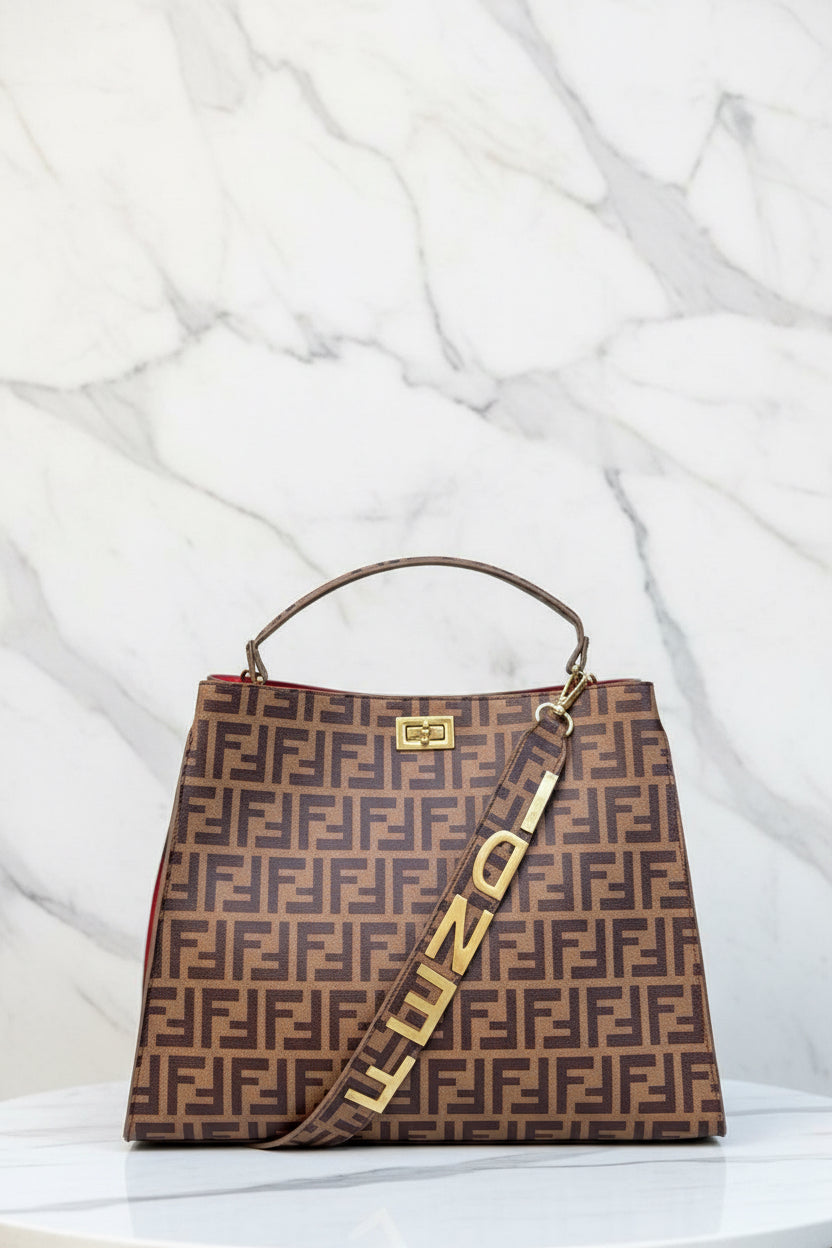 Fendi Peekaboo Soft leather bag