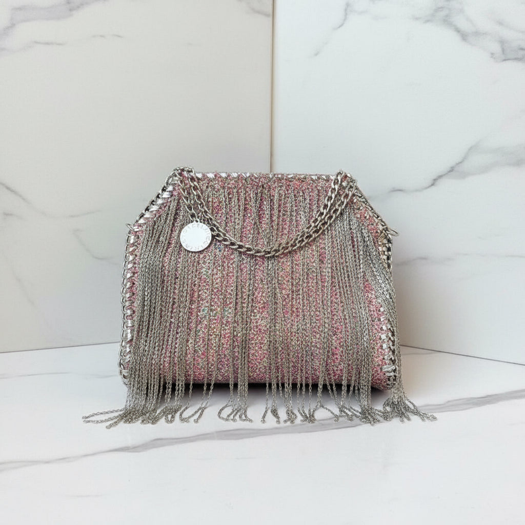 Stella Chain Fringe Shoulder Bag – Medium