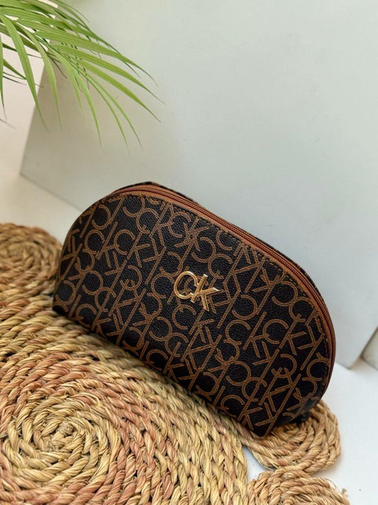 Classic & Compact CK Cosmetic Pouch