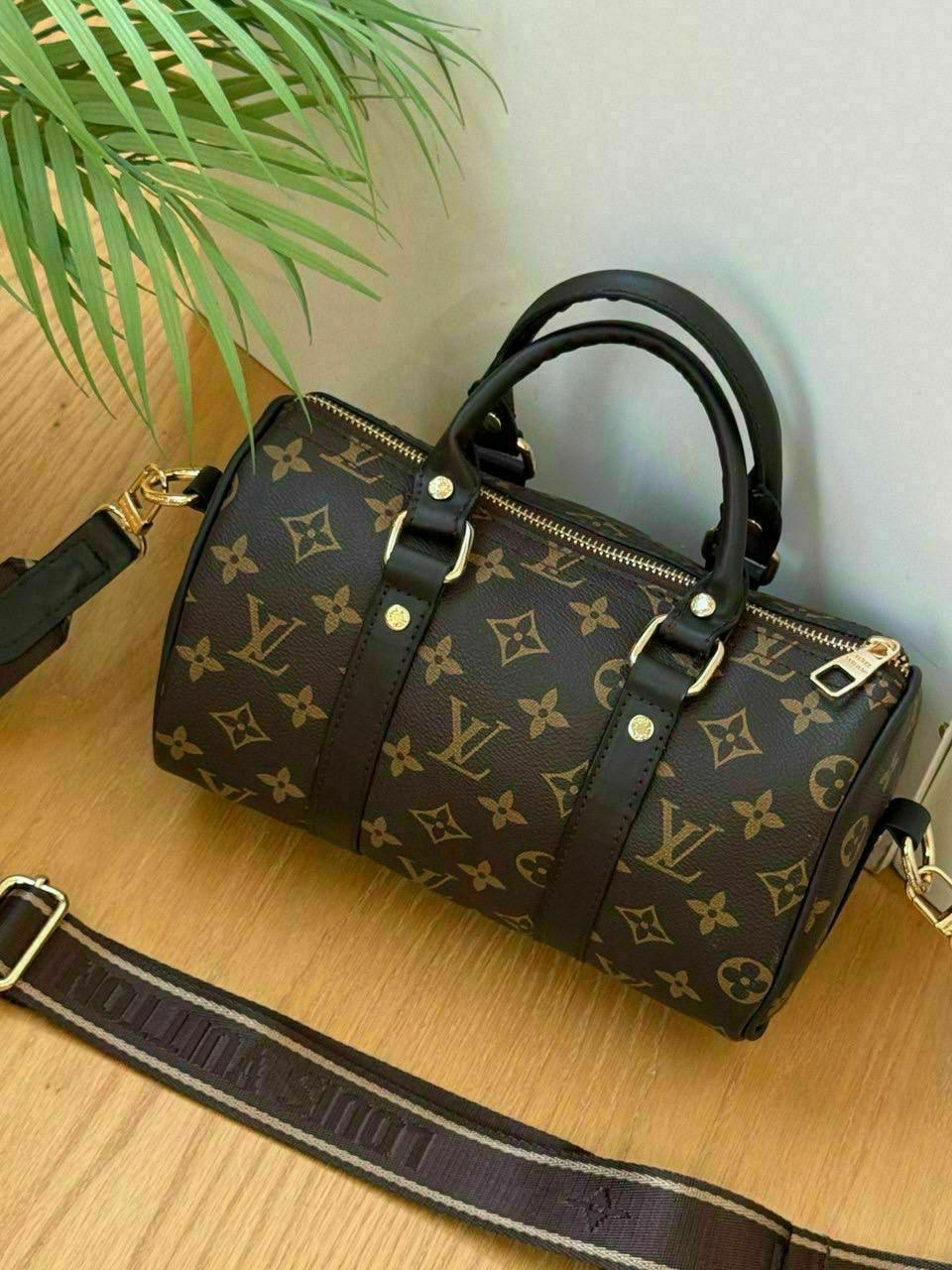 LV Hand & Cross Barrel bag (Patterned)