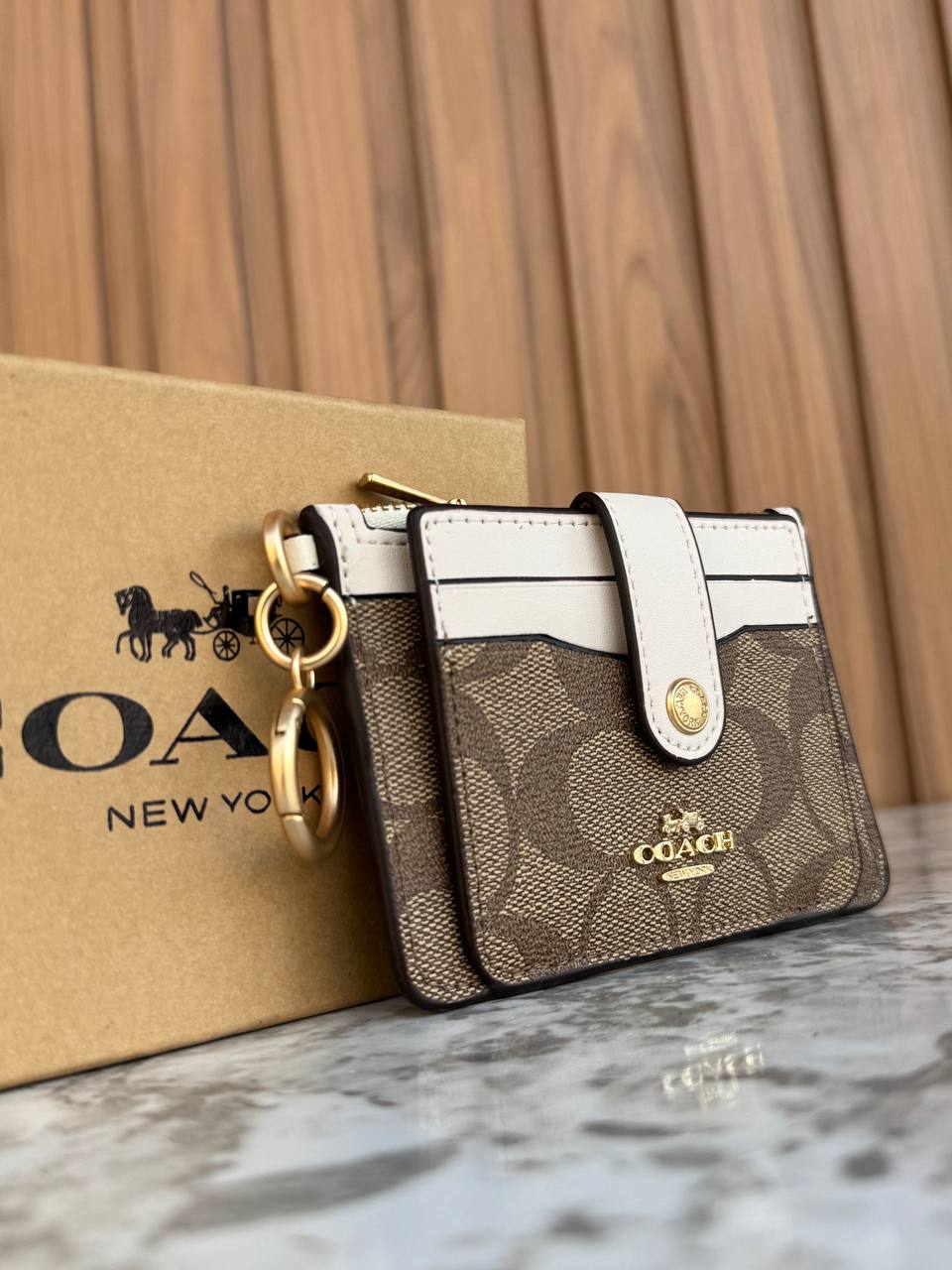 Coach Wallet with Chain