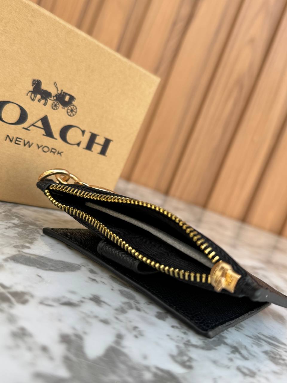 Coach Wallet with Chain