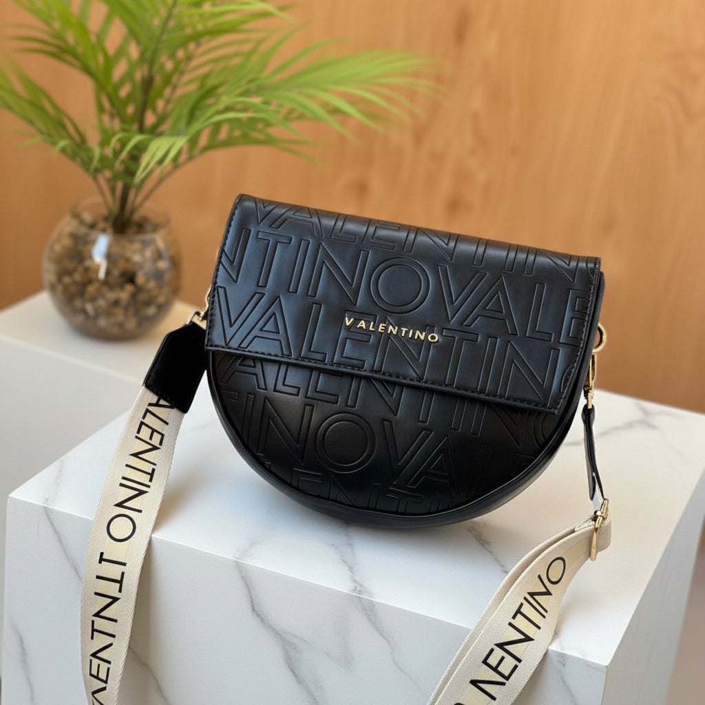Valentino Embossed Crossbody