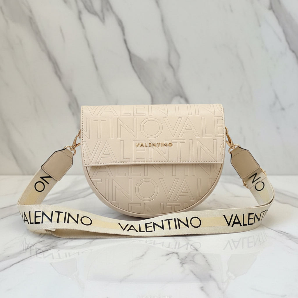 Valentino Embossed Crossbody