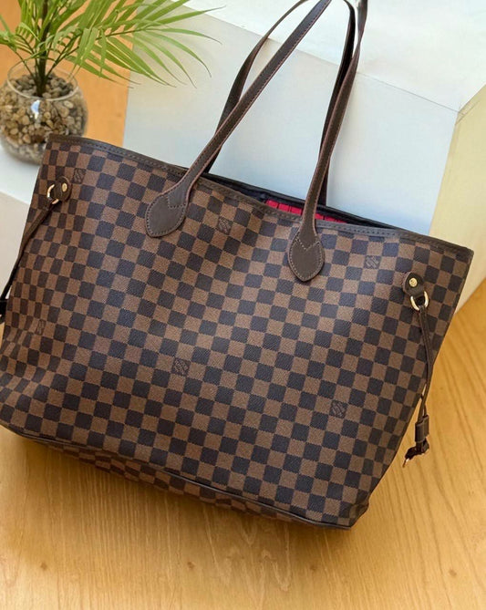 Louis Vuitton Squared Pattern Large Tote Bag