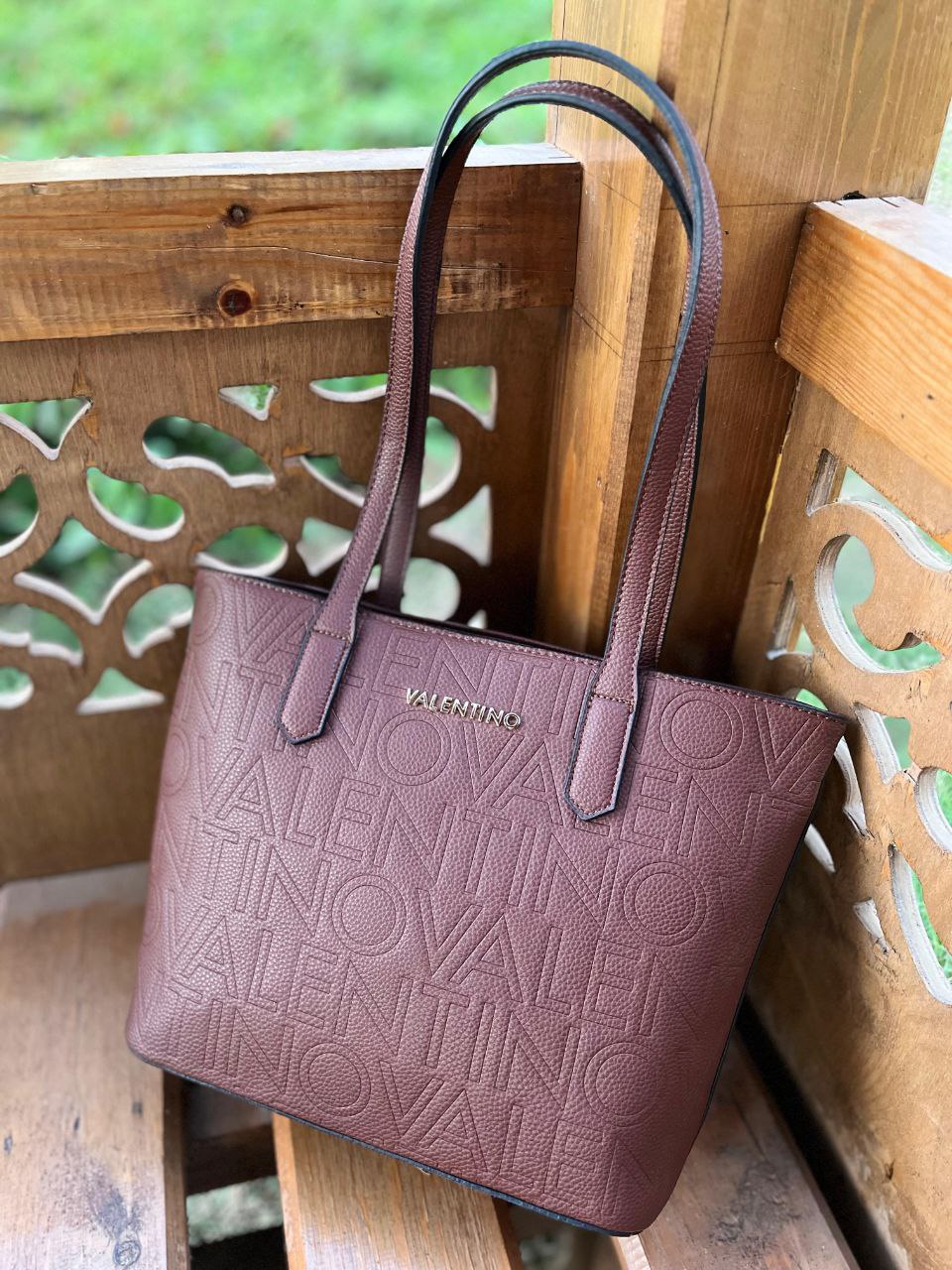 Valentino Laser Printed Tote Bag