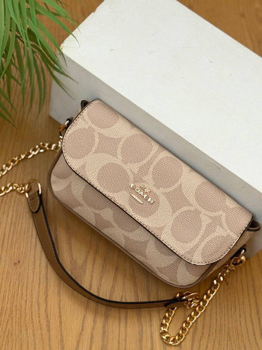 Coach Flap Chain Bag