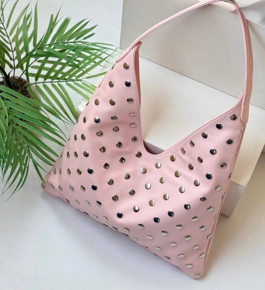 Studded Trendy Shoulder Bag