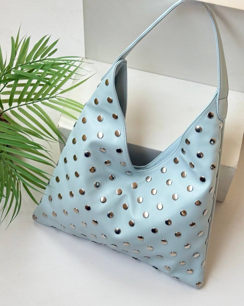 Studded Trendy Shoulder Bag