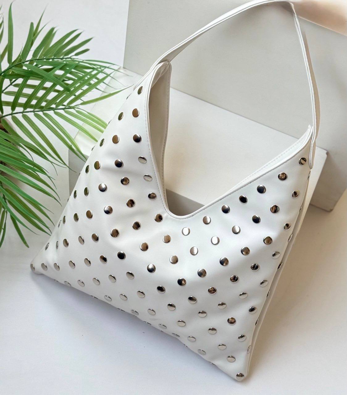 Studded Trendy Shoulder Bag