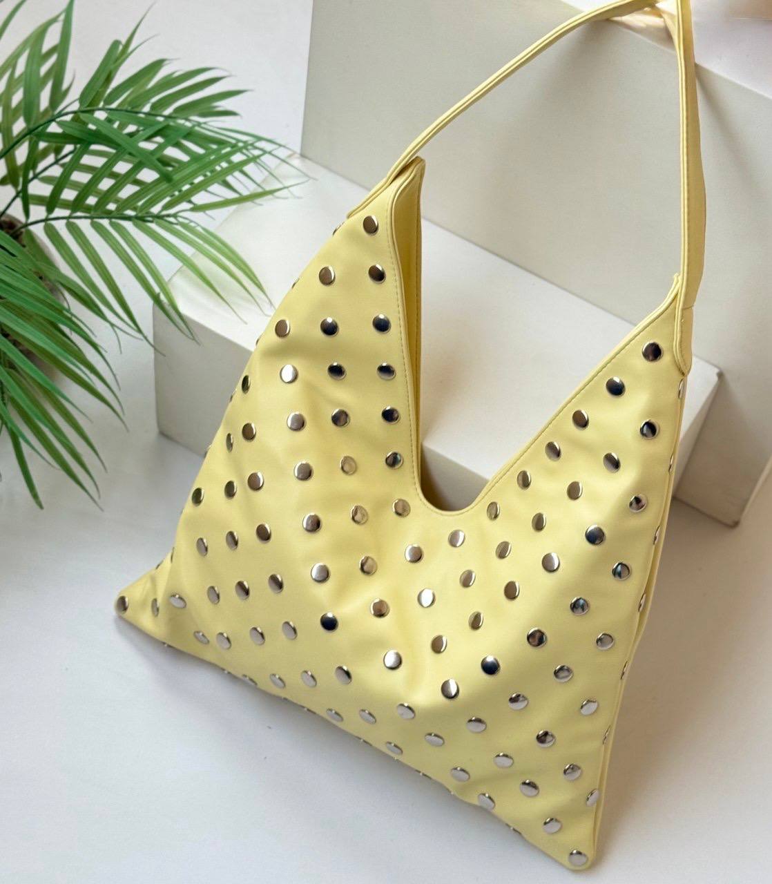 Studded Trendy Shoulder Bag