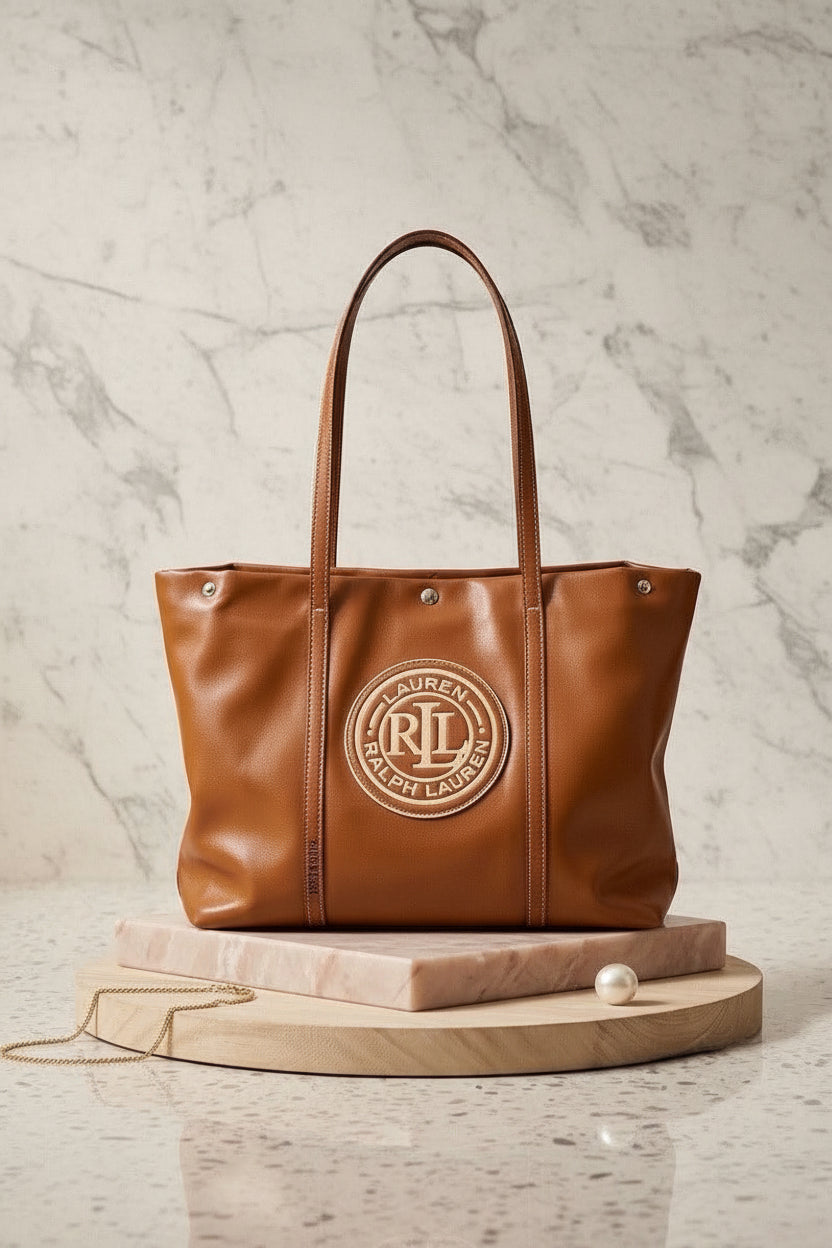 Ralph Lauren canvas tote bag