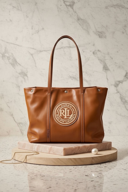Ralph Lauren canvas tote bag