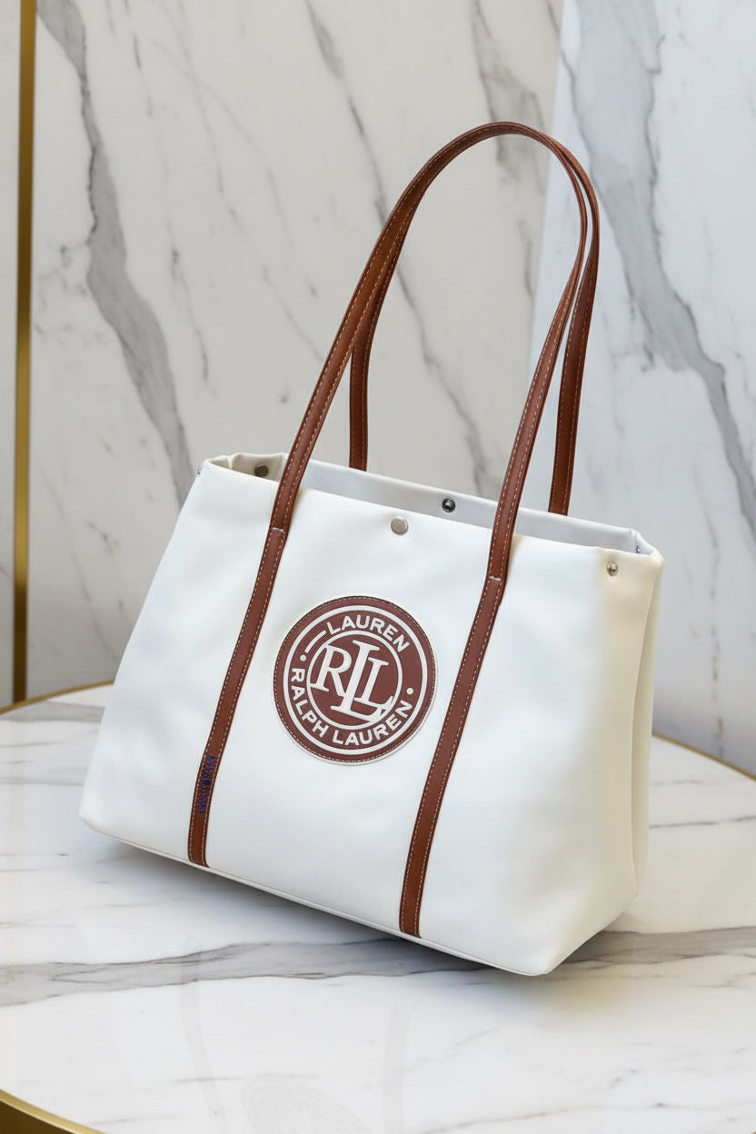 Ralph Lauren canvas tote bag