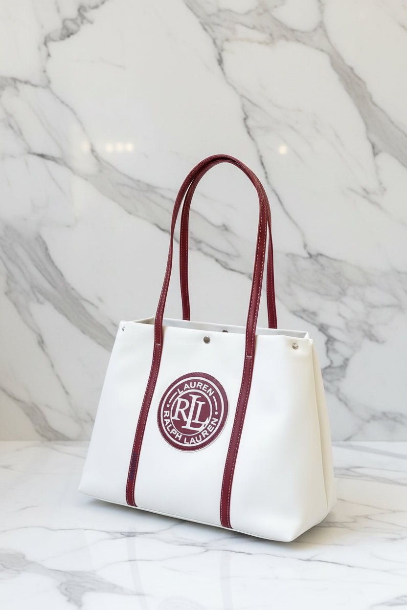 Ralph Lauren canvas tote bag