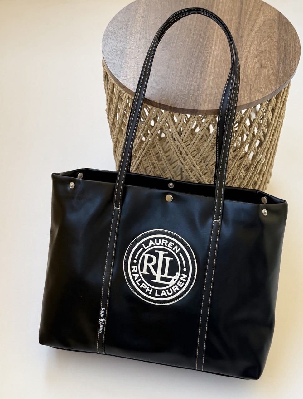 Ralph Lauren canvas tote bag
