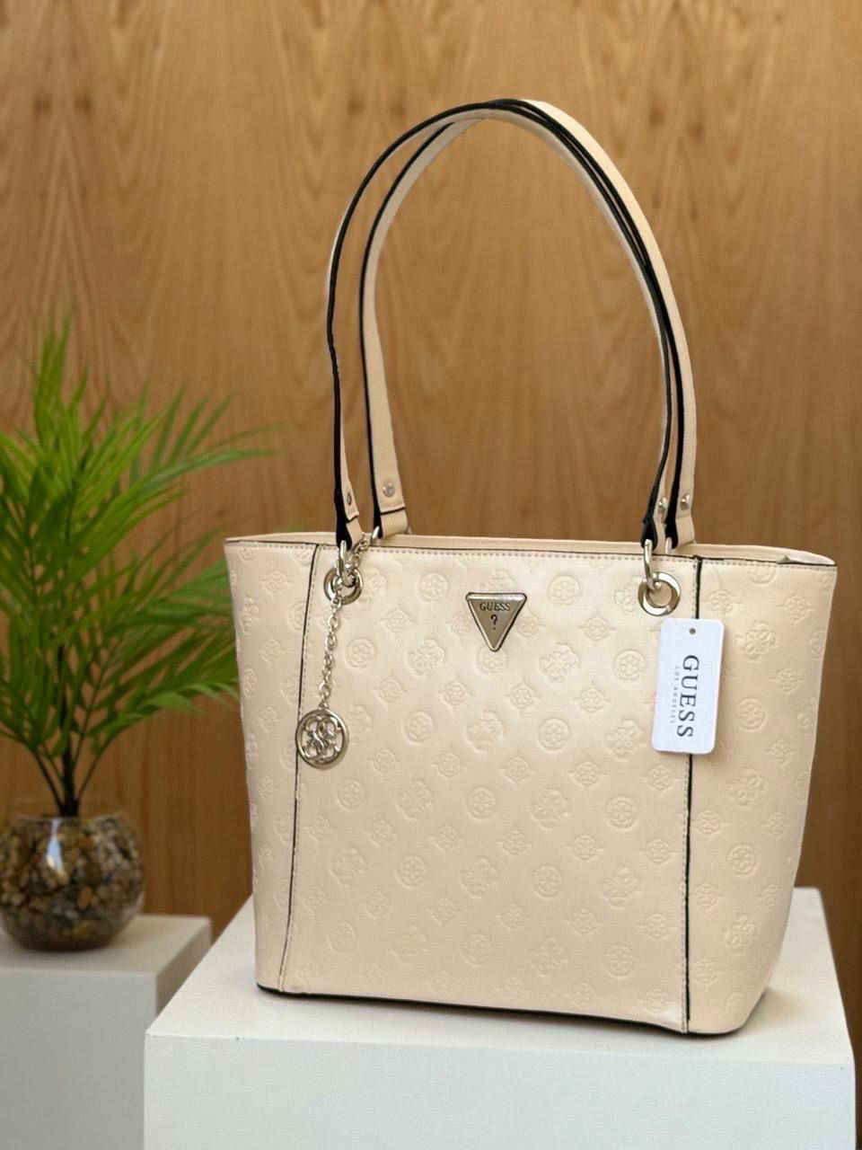Guess Noelle Lasered Large Tote Handbag