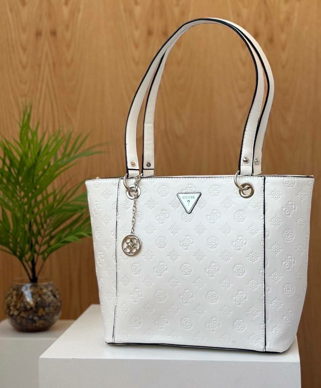 Guess Noelle Lasered Large Tote Handbag