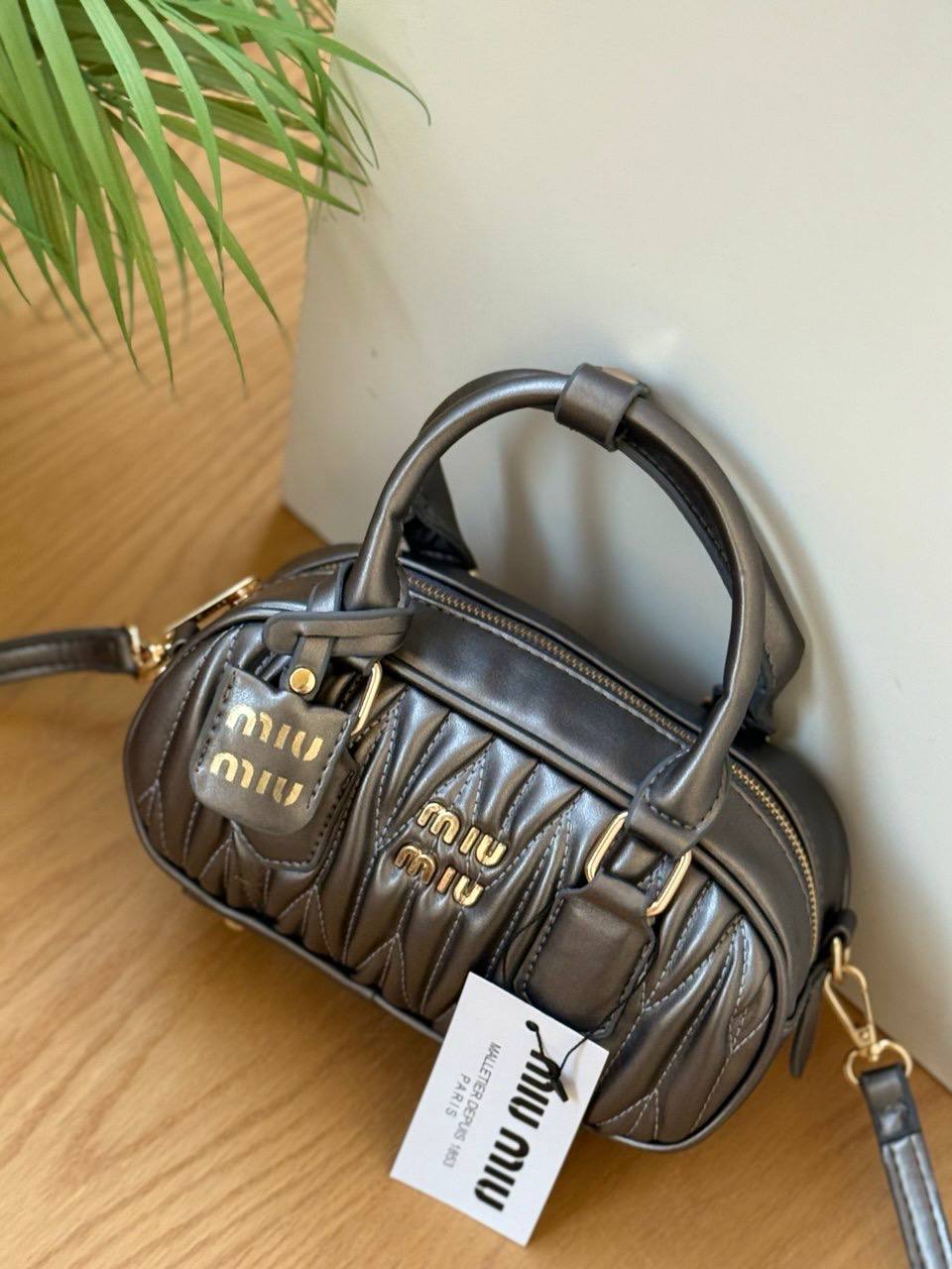 MIU MIU Arcadie Matelassé Mini Bag
