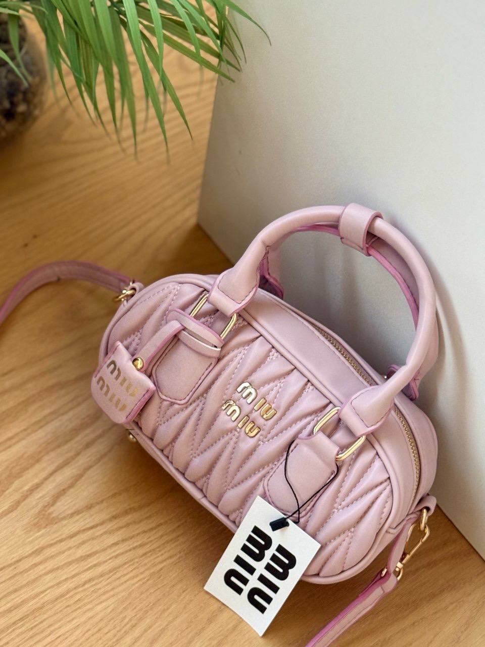 MIU MIU Arcadie Matelassé Mini Bag