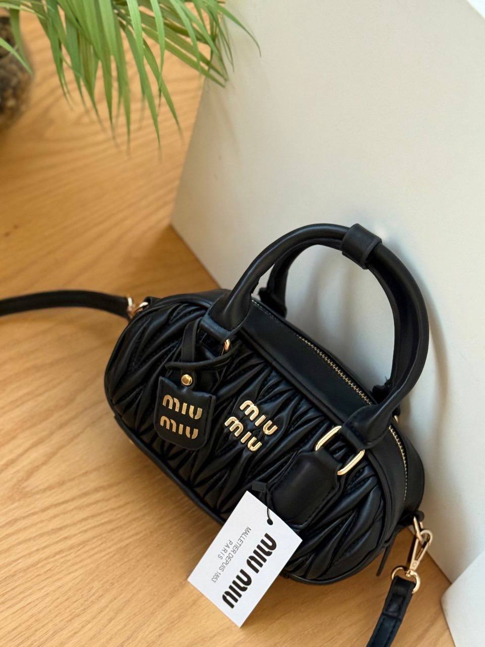 MIU MIU Arcadie Matelassé Mini Bag