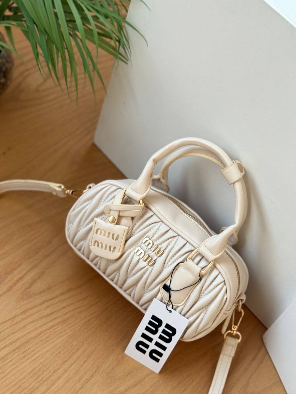 MIU MIU Arcadie Matelassé Mini Bag