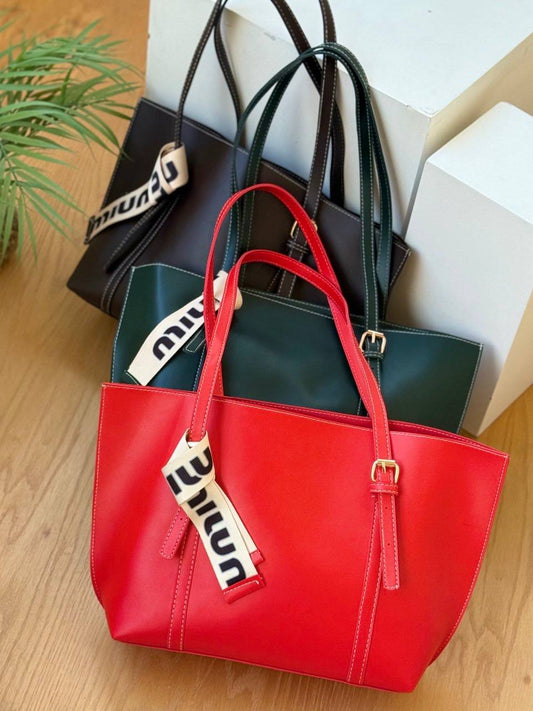 MIU MIU Plain Tote/Hand Bag