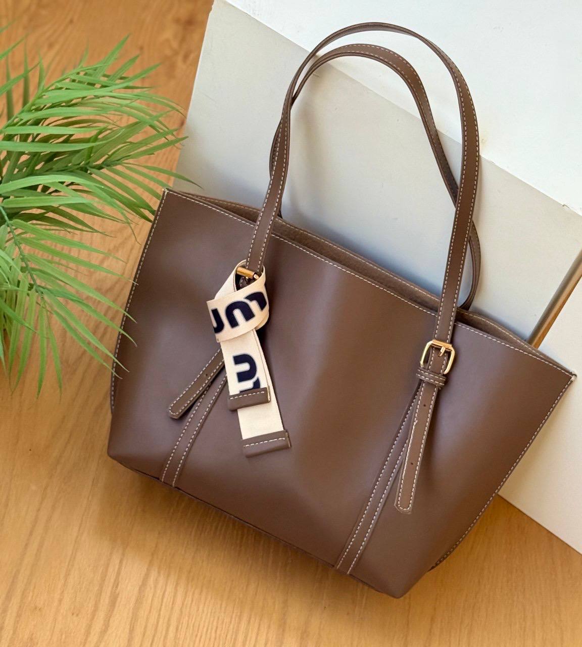MIU MIU Plain Tote/Hand Bag
