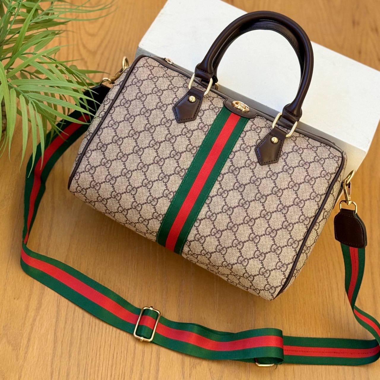 Gucci Ophidia GG Supreme small Top handle Bag