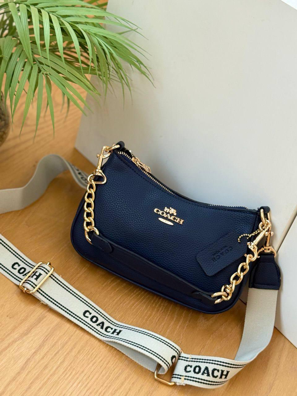 Coach Chains Cross/Hand Bag