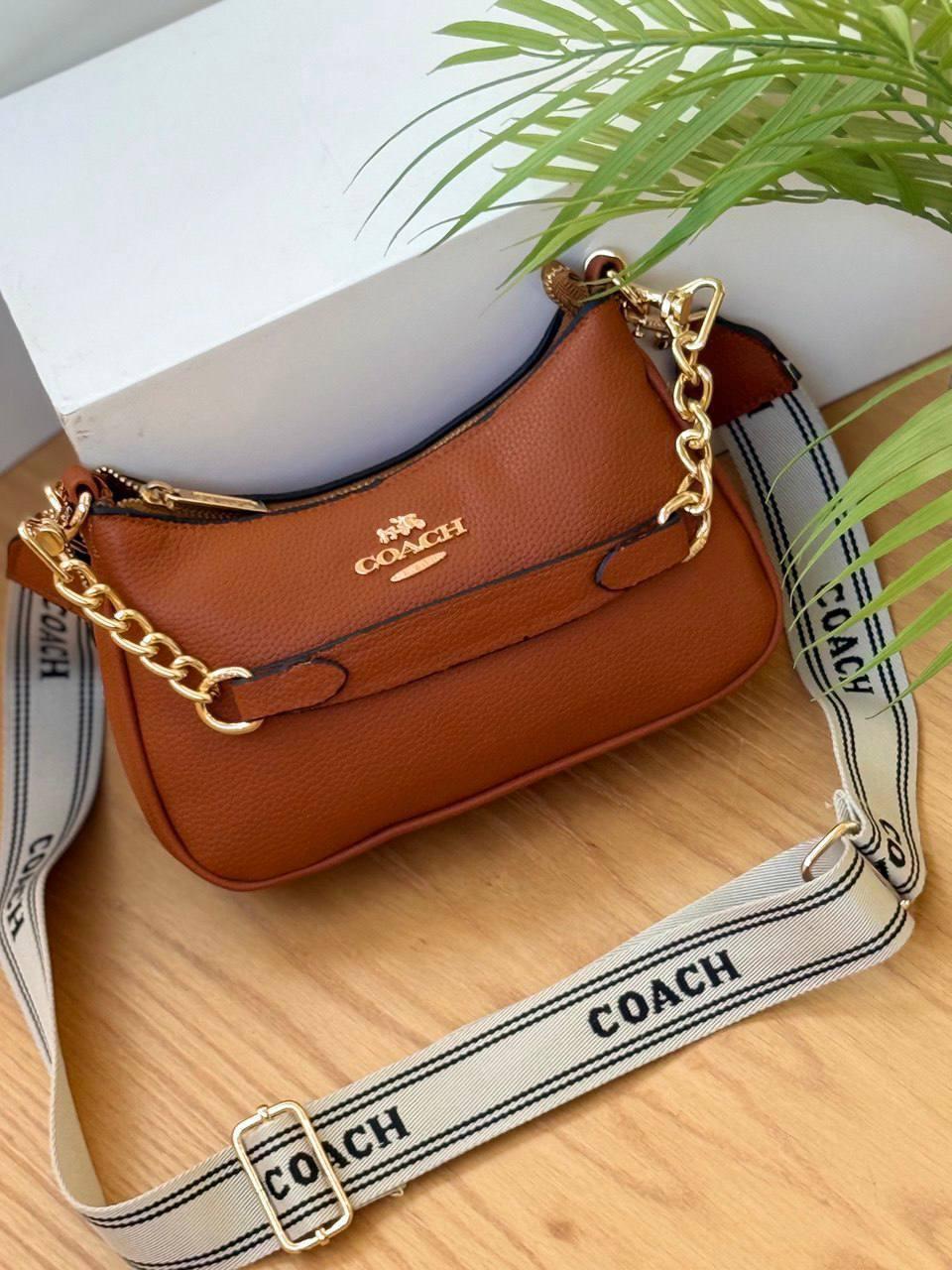 Coach Chains Cross/Hand Bag