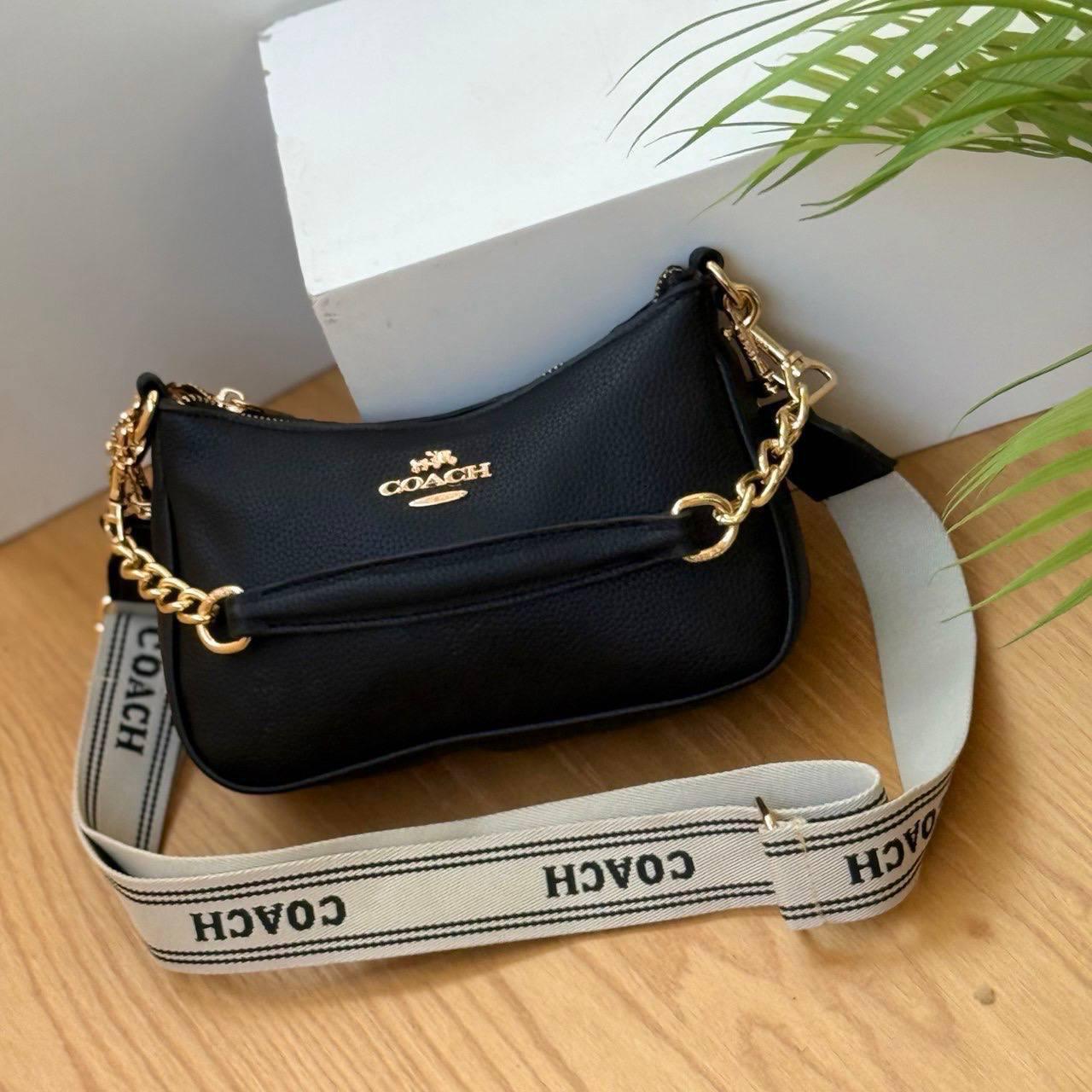 Coach Chains Cross/Hand Bag