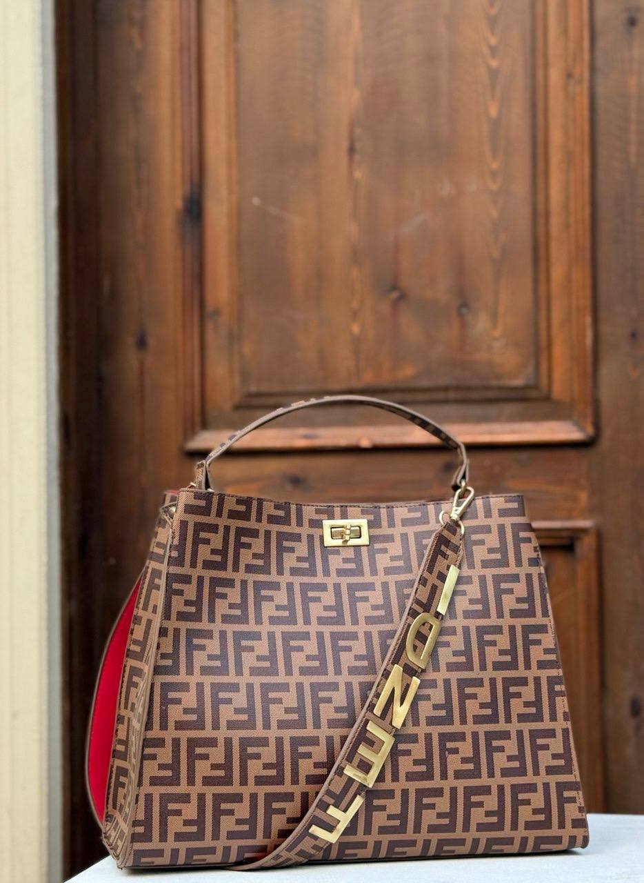 Fendi Peekaboo Soft leather bag