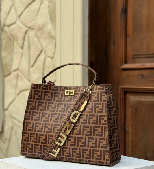 Fendi Peekaboo Soft leather bag