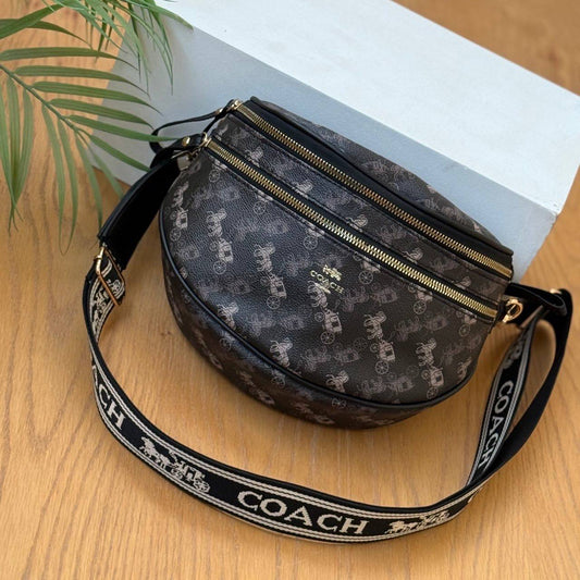 Coach Patterned Waist Bag