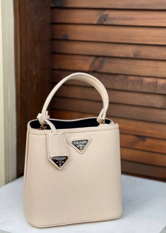 Prada Mini Panier Saffiano - Leather Bag