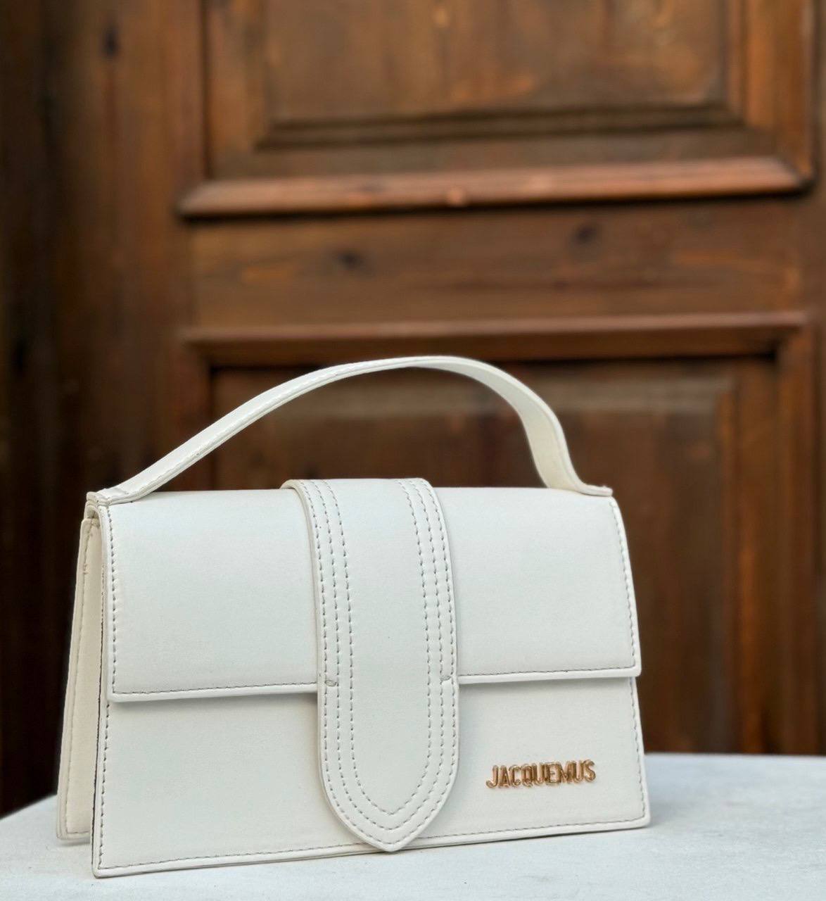 Jacquemus Le Grand Bambino bag - in a smooth leather