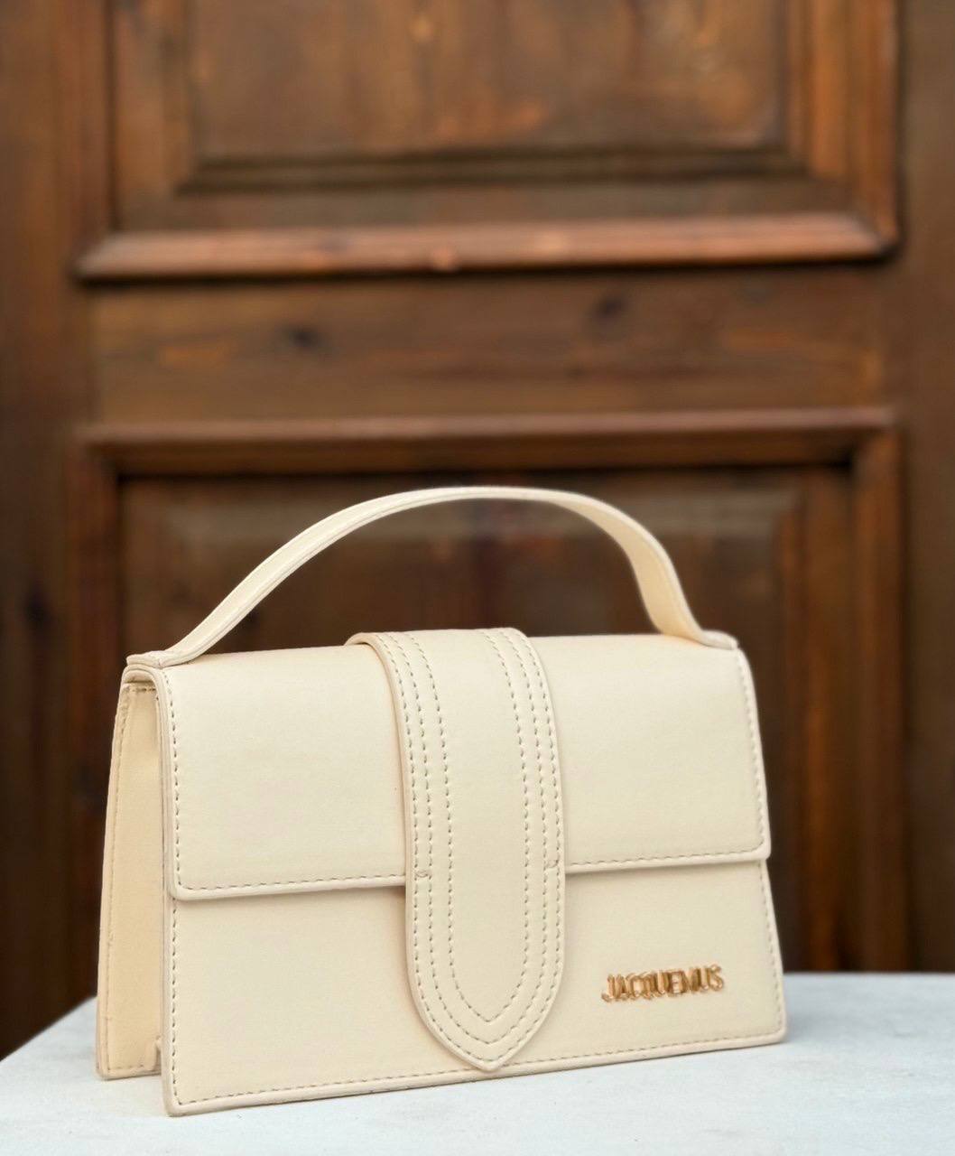 Jacquemus Le Grand Bambino bag - in a smooth leather