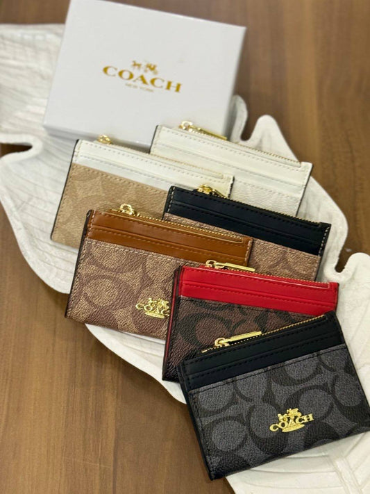 Coach cardholders - with zipper up