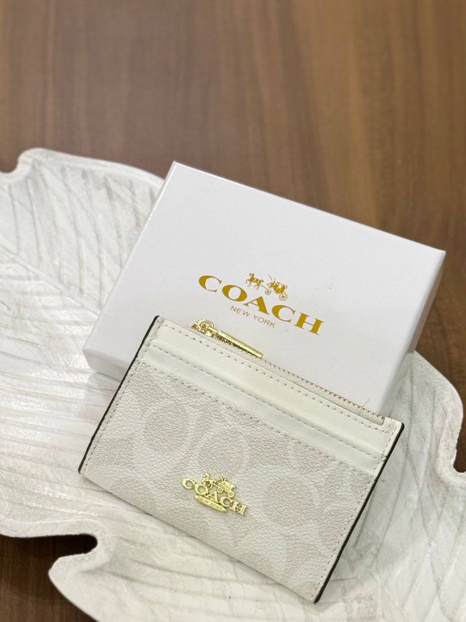 Coach cardholders - with zipper up
